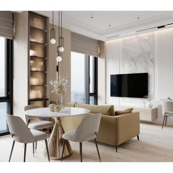 Интерьер гостиной  смотреть на Basicdecor