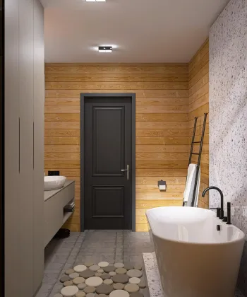 Интерьер ванной  смотреть на Basicdecor