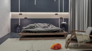 Интерьер спальни  смотреть на Basicdecor