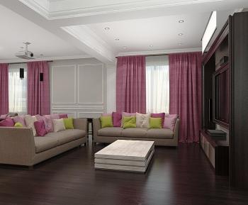 Интерьер гостиной в современном стиле и в классическом стиле смотреть на Basicdecor