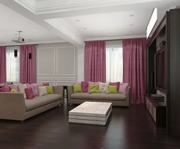 Интерьер гостиной в классическом стиле смотреть на Basicdecor