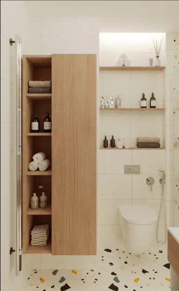 Интерьер ванной  смотреть на Basicdecor