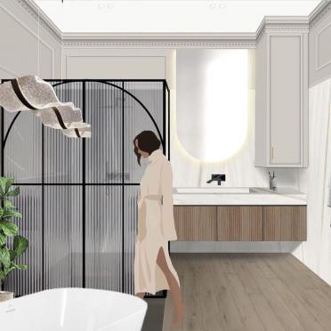 Интерьер ванной  смотреть на Basicdecor