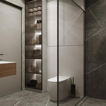 Интерьер ванной  смотреть на Basicdecor