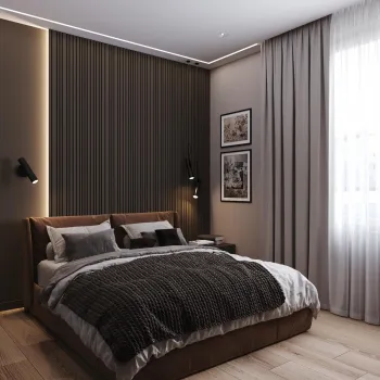 Интерьер детской cветильниками над кроватью  смотреть на Basicdecor