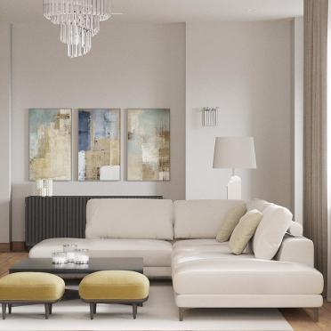 Интерьер гостиной  смотреть на Basicdecor