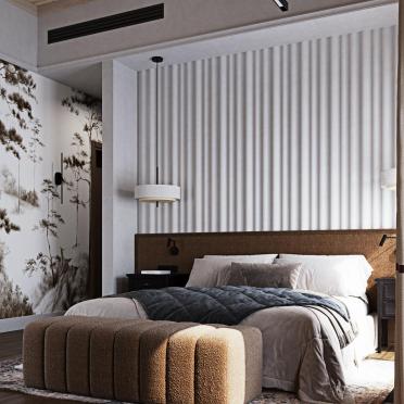 Интерьер спальни  смотреть на Basicdecor