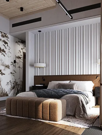Интерьер спальни  смотреть на Basicdecor