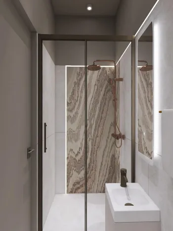 Интерьер ванной  смотреть на Basicdecor