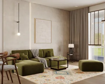 Интерьер гостиной  смотреть на Basicdecor