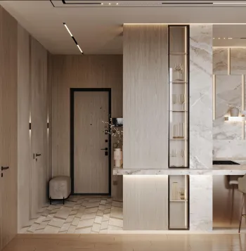 Интерьер c подсветкой  смотреть на Basicdecor