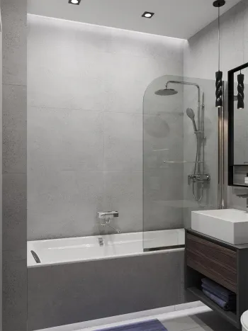 Интерьер ванной  смотреть на Basicdecor