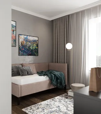 Интерьер спальни в современном стиле смотреть на Basicdecor