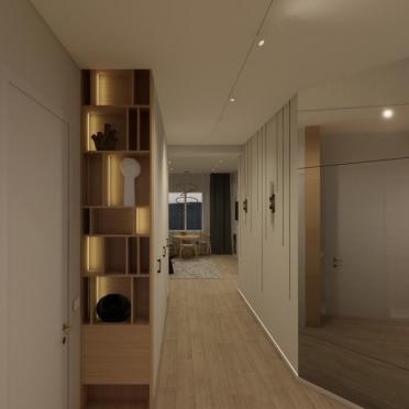 Интерьер коридора c подсветкой  смотреть на Basicdecor