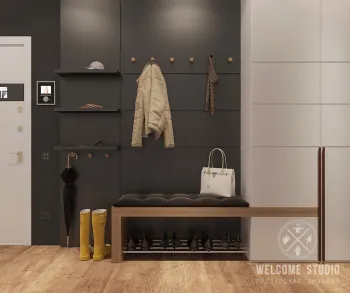 Интерьер прихожей в современном стиле смотреть на Basicdecor