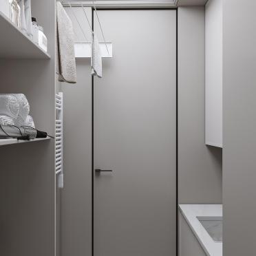 Интерьер прихожей с постирочной  смотреть на Basicdecor