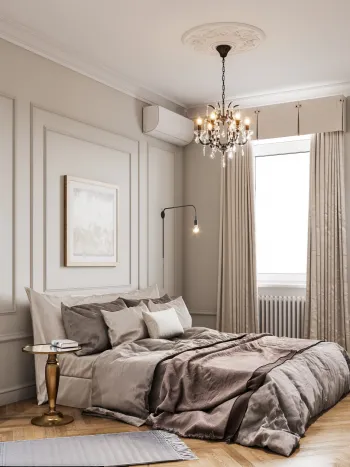 Интерьер спальни в неоклассике смотреть на Basicdecor