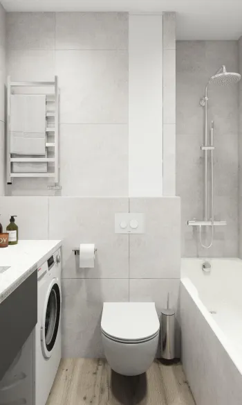 Интерьер ванной  смотреть на Basicdecor