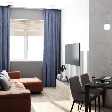 Интерьер гостиной  смотреть на Basicdecor