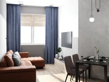 Интерьер гостиной  смотреть на Basicdecor