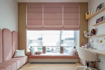 Интерьер с жалюзи и дверными жалюзи  смотреть на Basicdecor