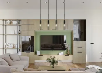 Интерьер гостиной  смотреть на Basicdecor