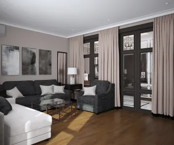 Интерьер гостиной в современном стиле смотреть на Basicdecor
