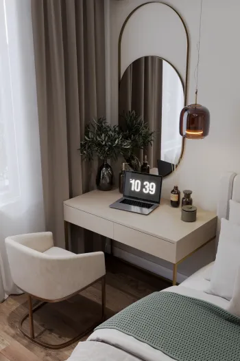 Интерьер спальни  смотреть на Basicdecor
