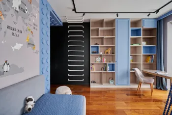 Интерьер детской с для мальчика и с игровой зоной  смотреть на Basicdecor
