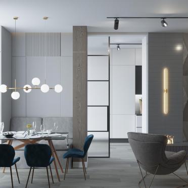 Интерьер гостиной  смотреть на Basicdecor