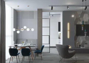 Интерьер гостиной  смотреть на Basicdecor