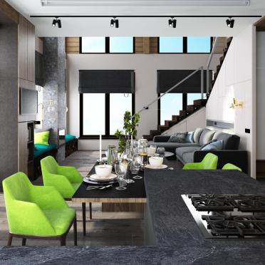 Интерьер гостиной  смотреть на Basicdecor