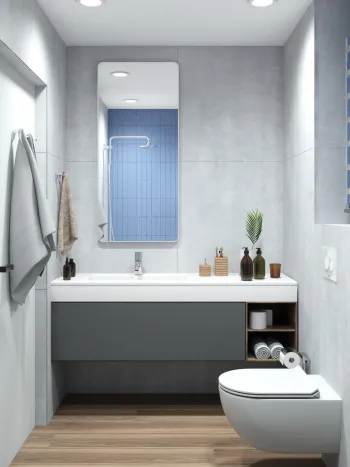 Интерьер ванной  смотреть на Basicdecor