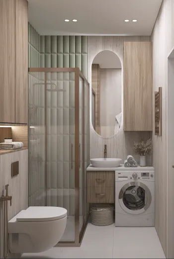 Интерьер ванной  смотреть на Basicdecor