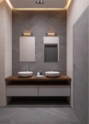 Интерьер ванной в стиле лофт смотреть на Basicdecor
