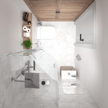 Интерьер ванной  смотреть на Basicdecor