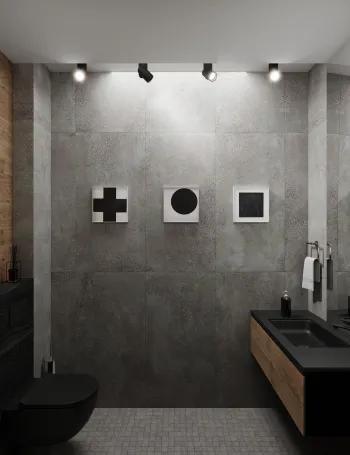 Интерьер ванной  смотреть на Basicdecor