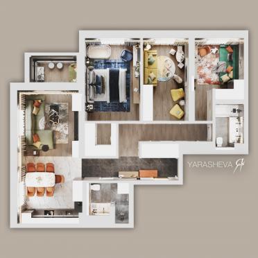 Интерьер  смотреть на Basicdecor