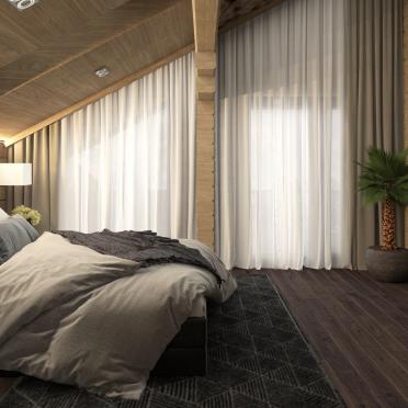 Интерьер спальни  смотреть на Basicdecor