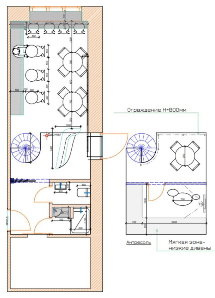 Интерьер с проходной в стиле фьюжн смотреть на Basicdecor