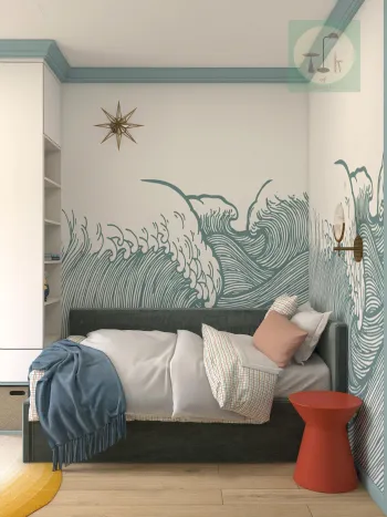 Интерьер детской  смотреть на Basicdecor
