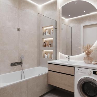 Интерьер ванной  смотреть на Basicdecor