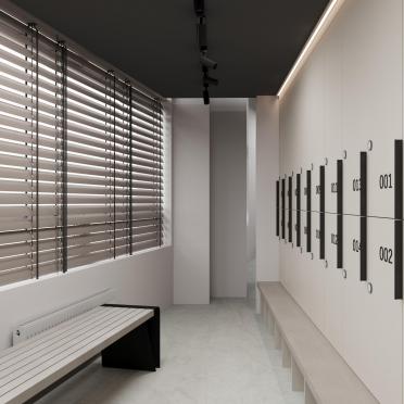 Интерьер с жалюзи  смотреть на Basicdecor
