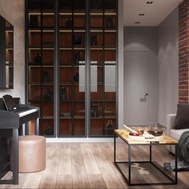 Интерьер гостиной  смотреть на Basicdecor
