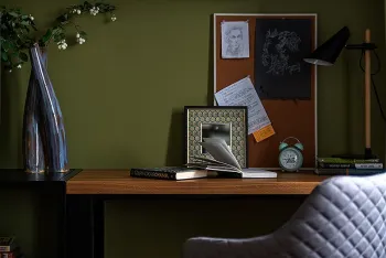Интерьер c рабочим местом  смотреть на Basicdecor
