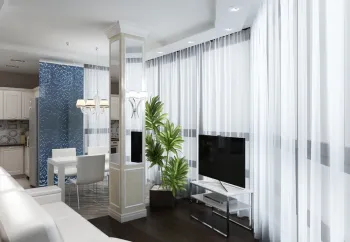 Интерьер гостиной  смотреть на Basicdecor