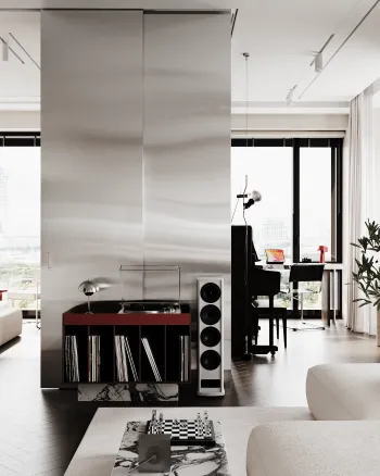 Интерьер гостиной  смотреть на Basicdecor