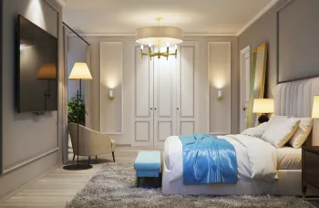 Интерьер спальни в неоклассике смотреть на Basicdecor