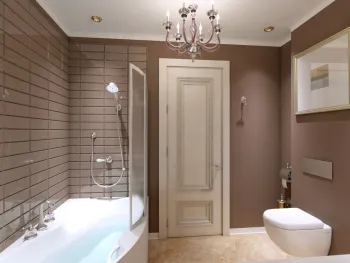 Интерьер ванной  смотреть на Basicdecor