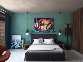Интерьер спальни  смотреть на Basicdecor